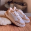 Tênis Feminino Casual Off Detalhe Bege